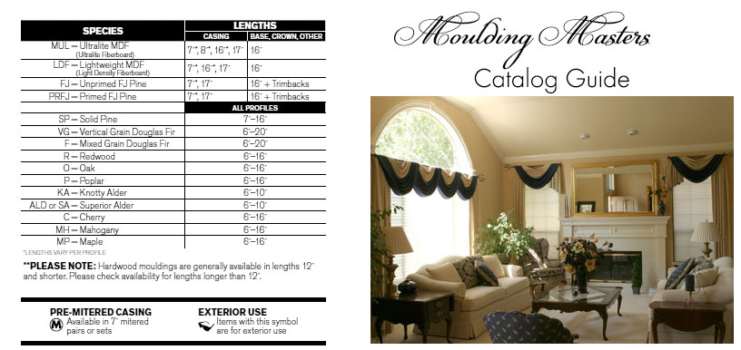 Moulding Masters Catalog Guide