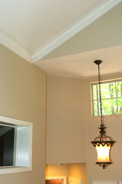 Entry hall moulding