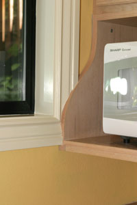 Kitchen Shelf detail