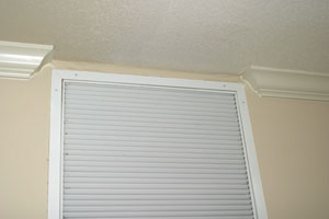 Moulding around vents